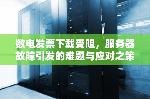 数电发票下载受阻，服务器故障引发的难题与应对之策，下载电子发票失败