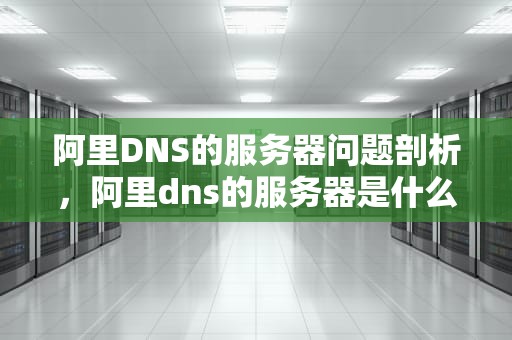 阿里DNS的服务器问题剖析，阿里dns的服务器是什么问题了啊