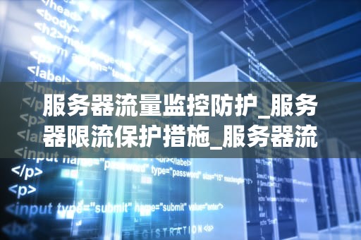 服务器流量监控防护_服务器限流保护措施_服务器流量监控防护的重要性及实施策略