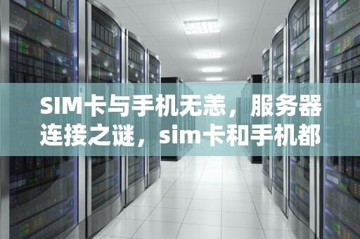 SIM卡与手机无恙，服务器连接之谜，sim卡和手机都没问题就是无服务器怎么回事