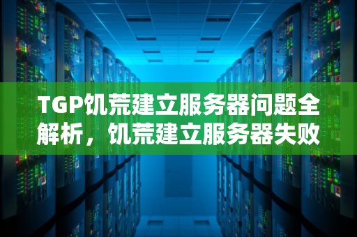 TGP饥荒建立服务器问题全解析，饥荒建立服务器失败