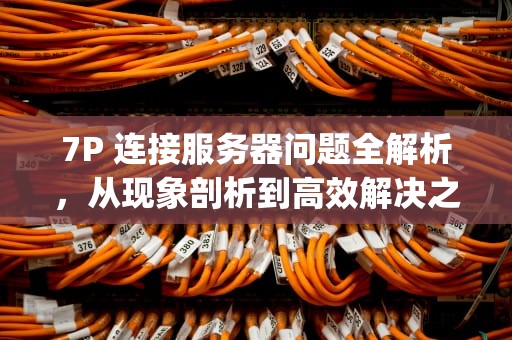 7P 连接服务器问题全解析，从现象剖析到高效解决之道，iphone7p连接服务器时出现问题