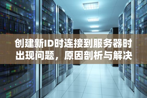 创建新ID时连接到服务器时出现问题，原因剖析与解决之道，创建新id时连接到服务器时出现问题怎么办