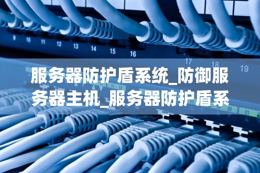 服务器防护盾系统_防御服务器主机_服务器防护盾系统：确保数据安全的关键
