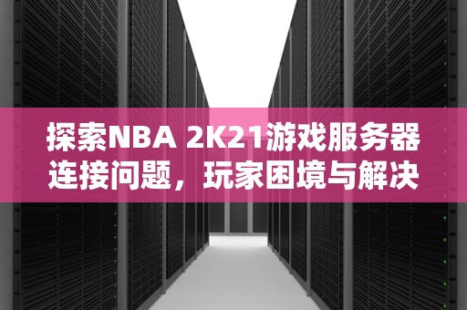 探索NBA 2K21游戏服务器连接问题，玩家困境与解决之道，2k20与游戏服务器的连接出现问题
