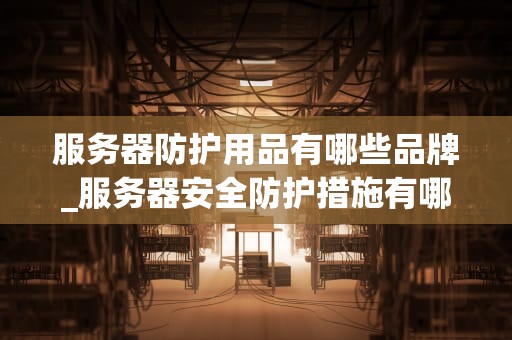 服务器防护用品有哪些品牌_服务器安全防护措施有哪些_服务器防护用品品牌及选择指南