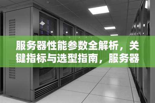 服务器性能参数全解析，关键指标与选型指南，服务器的性能参数有哪些