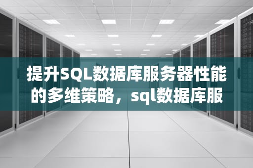 提升SQL数据库服务器性能的多维策略，sql数据库服务器性能检测