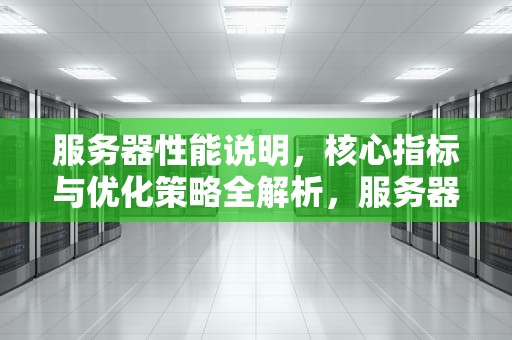 服务器性能说明，核心指标与优化策略全解析，服务器性能说明书