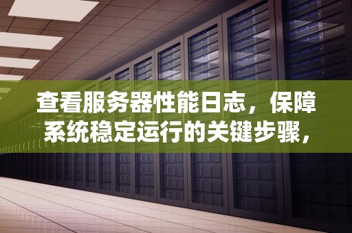 查看服务器性能日志，保障系统稳定运行的关键步骤，查看服务器性能日志的命令