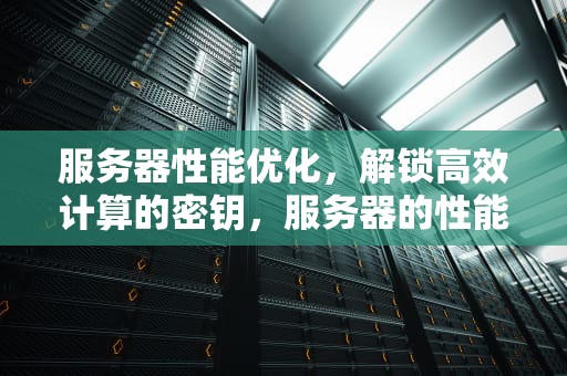 服务器性能优化，解锁高效计算的密钥，服务器的性能优化是什么