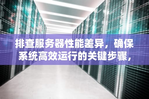 排查服务器性能差异，确保系统高效运行的关键步骤，排查服务器性能差异的方法