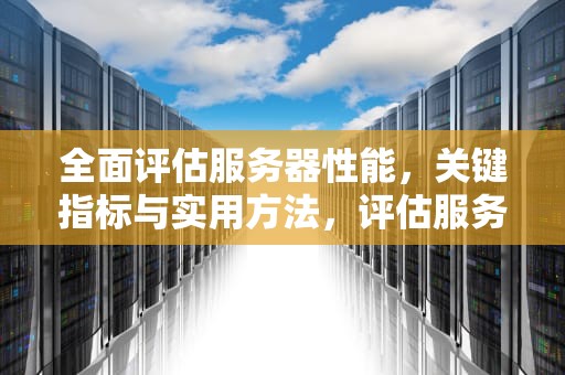 全面评估服务器性能，关键指标与实用方法，评估服务器的性能的指标