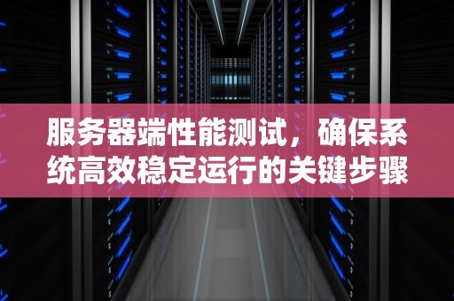 服务器端性能测试，确保系统高效稳定运行的关键步骤，服务器端性能测试工具