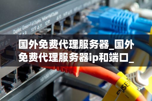 国外免费代理服务器_国外免费代理服务器ip和端口_探索国外免费代理服务器的优缺点
