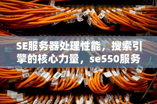 SE服务器处理性能，搜索引擎的核心力量，se550服务器