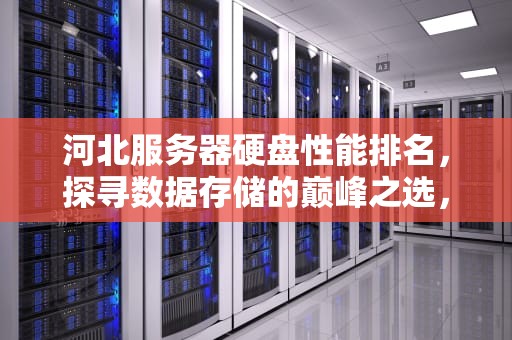 河北服务器硬盘性能排名，探寻数据存储的巅峰之选，服务器硬盘排行