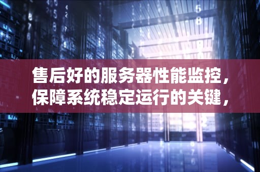 售后好的服务器性能监控，保障系统稳定运行的关键，售后好的服务器性能监控有哪些