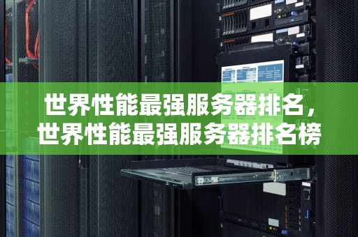 世界性能最强服务器排名，世界性能最强服务器排名榜
