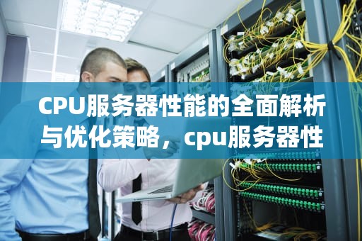 CPU服务器性能的全面解析与优化策略，cpu服务器性能天梯图