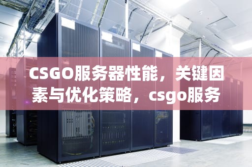 CSGO服务器性能，关键因素与优化策略，csgo服务器参数