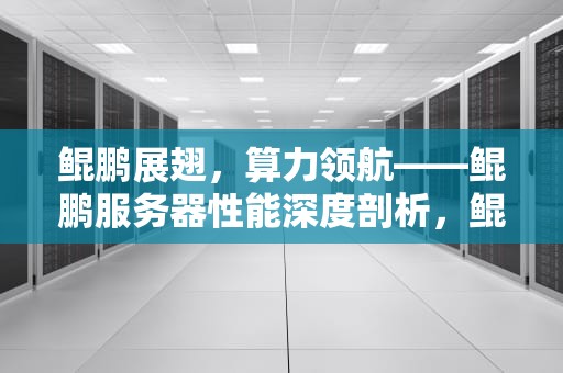 鲲鹏展翅，算力领航——鲲鹏服务器性能深度剖析，鲲鹏服务器性能调优