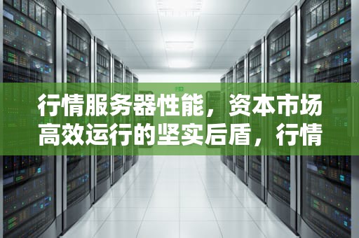 行情服务器性能，资本市场高效运行的坚实后盾，行情服务器性能怎么看