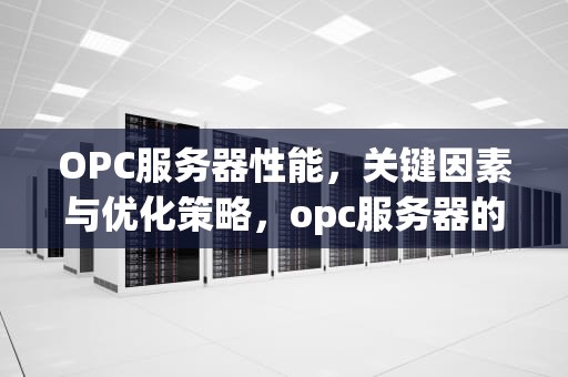 OPC服务器性能，关键因素与优化策略，opc服务器的作用