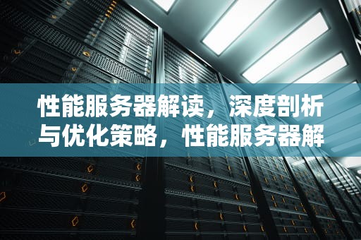 性能服务器解读，深度剖析与优化策略，性能服务器解读图