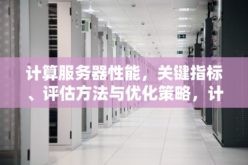 计算服务器性能，关键指标、评估方法与优化策略，计算服务器性能极速下降原因