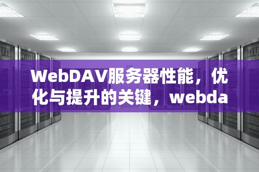 WebDAV服务器性能，优化与提升的关键，webdav 服务器