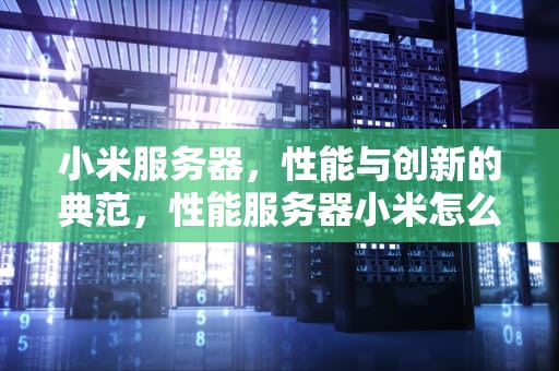 小米服务器，性能与创新的典范，性能服务器小米怎么用