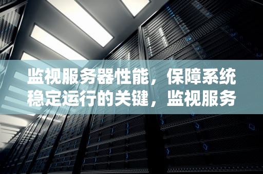 监视服务器性能，保障系统稳定运行的关键，监视服务器性能的工具有