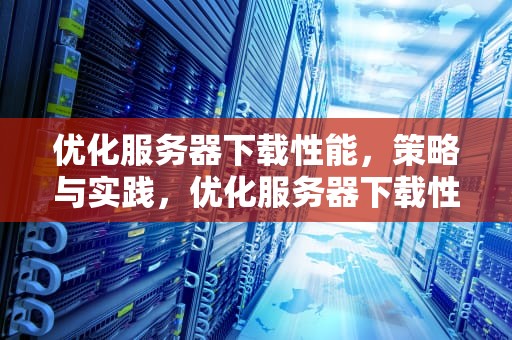 优化服务器下载性能，策略与实践，优化服务器下载性能的软件