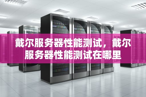 戴尔服务器性能测试，戴尔服务器性能测试在哪里