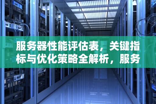 服务器性能评估表，关键指标与优化策略全解析，服务器性能评估表怎么看