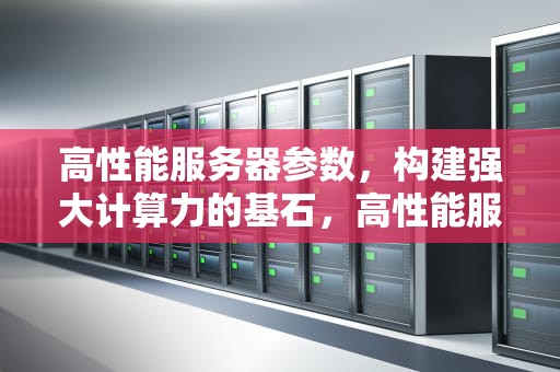 高性能服务器参数，构建强大计算力的基石，高性能服务器参数设置