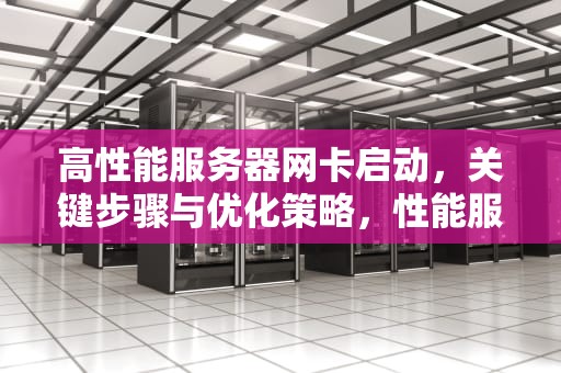 高性能服务器网卡启动，关键步骤与优化策略，性能服务器网卡启动不了