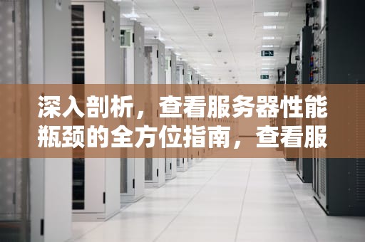 深入剖析，查看服务器性能瓶颈的全方位指南，查看服务器性能瓶颈的软件