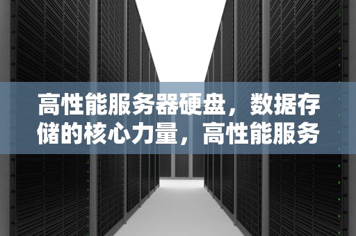 高性能服务器硬盘，数据存储的核心力量，高性能服务器硬盘推荐