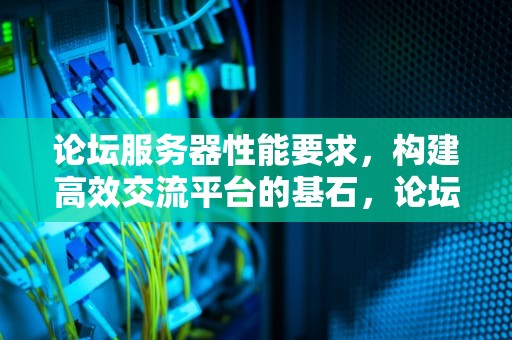 论坛服务器性能要求，构建高效交流平台的基石，论坛服务器性能要求高吗