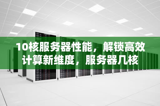 10核服务器性能，解锁高效计算新维度，服务器几核