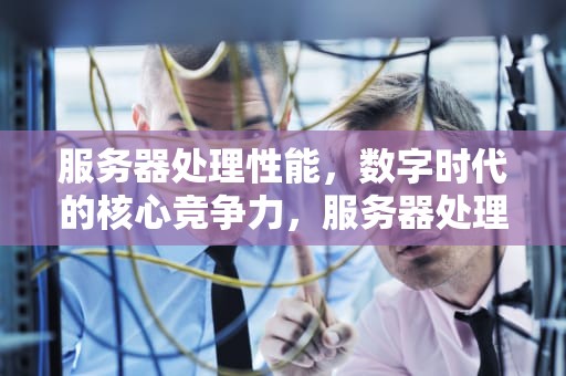 服务器处理性能，数字时代的核心竞争力，服务器处理性能怎么看