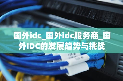 国外idc_国外idc服务商_国外IDC的发展趋势与挑战
