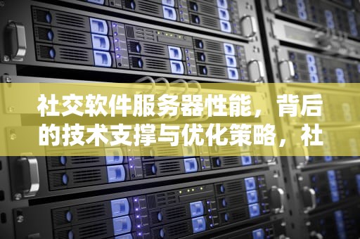 社交软件服务器性能，背后的技术支撑与优化策略，社交软件服务器性能怎么样