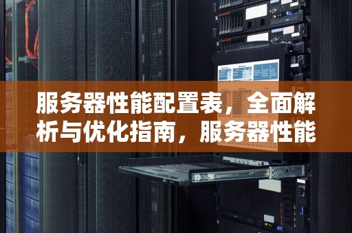 服务器性能配置表，全面解析与优化指南，服务器性能配置表怎么看