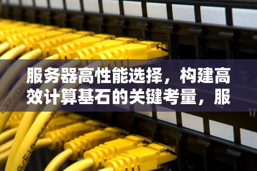 服务器高性能选择，构建高效计算基石的关键考量，服务器高性能选择什么
