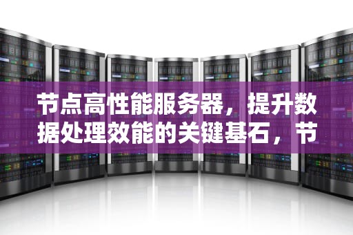 节点高性能服务器，提升数据处理效能的关键基石，节点服务器配置