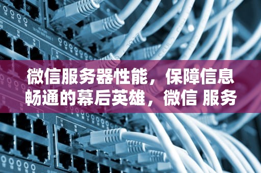 微信服务器性能，保障信息畅通的幕后英雄，微信 服务器性能怎么看