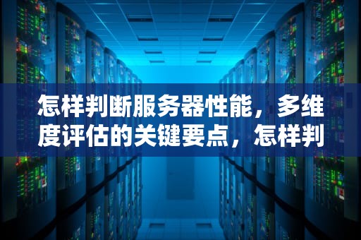 怎样判断服务器性能，多维度评估的关键要点，怎样判断服务器性能好坏